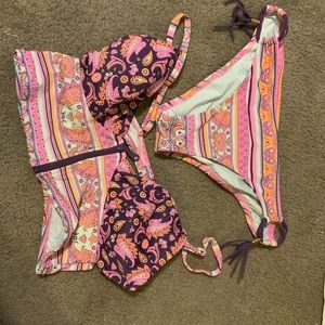 Victoria Secret paisley bikini
